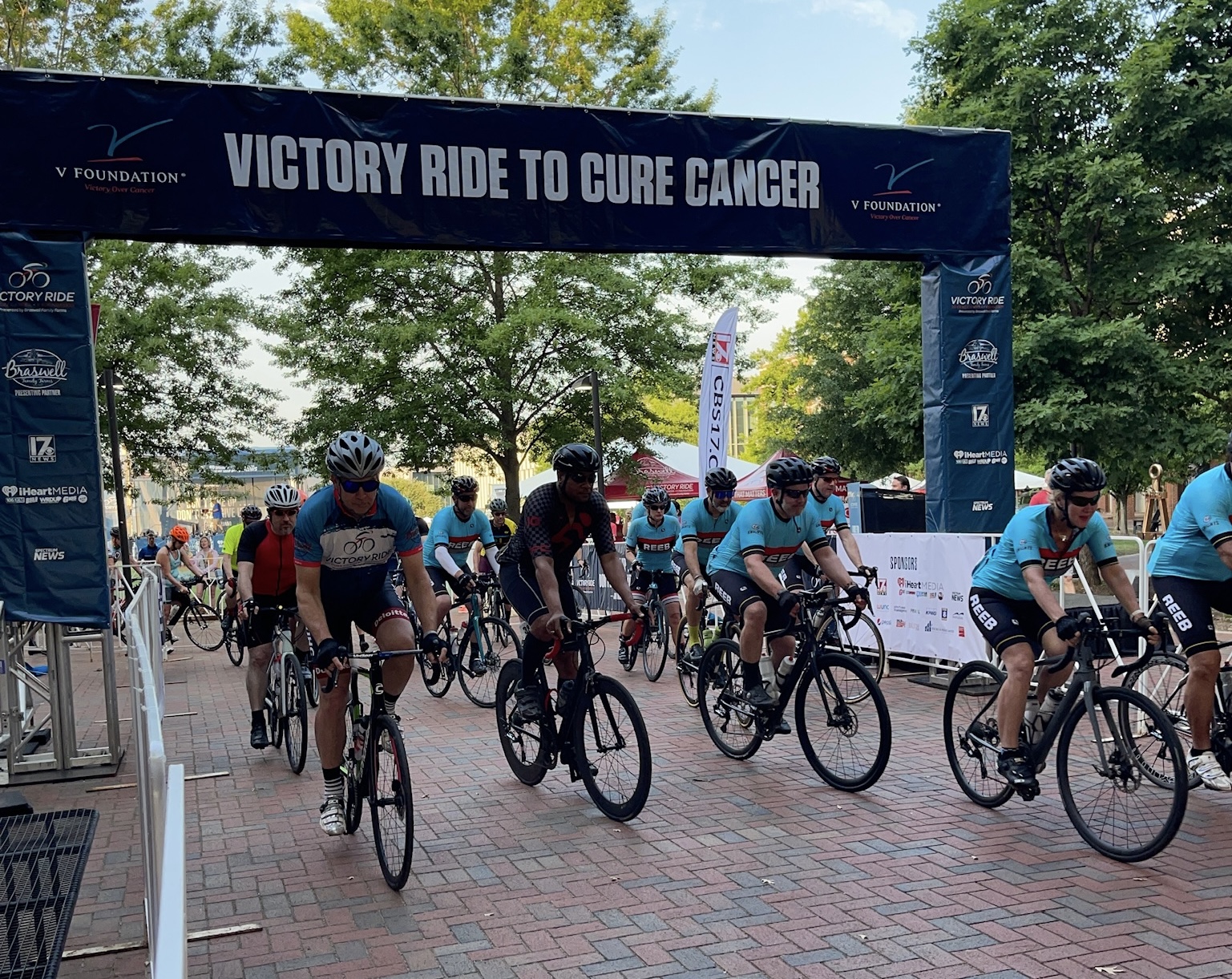 Fifth Annual Victory Ride 325,000 for Cancer Research V Foundation